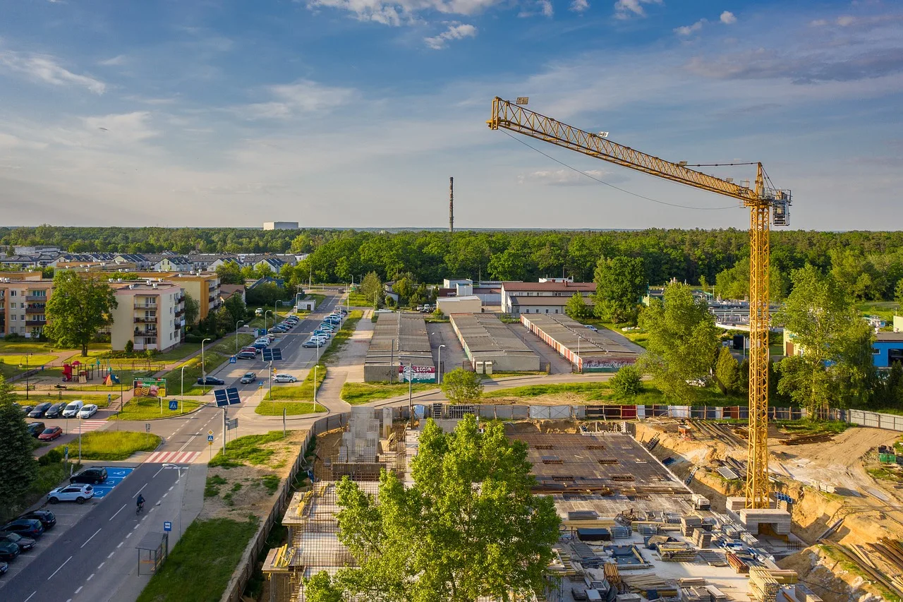 Cantiere in costruzione